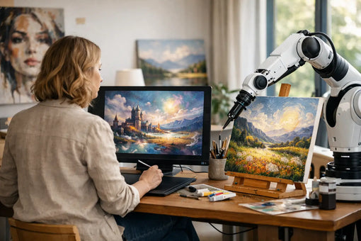 Is AI-ondersteunde kunst waardevol?