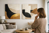 Hoe kies je abstracte wandkunst die klopt?