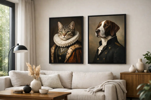 Dierenportret schilderij kopen zonder twijfel