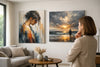 Emotionele schilderijen voor interieur kiezen
