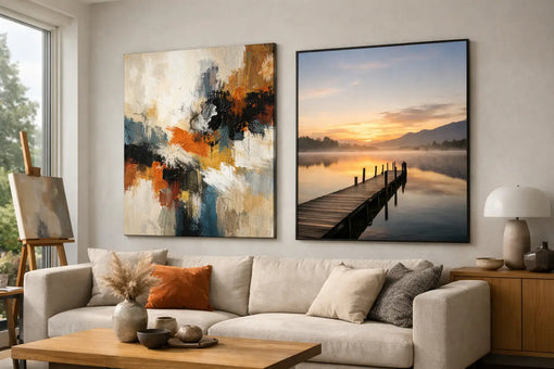 Abstract schilderij of foto: wat past bij jou?