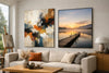 Abstract schilderij of foto: wat past bij jou?
