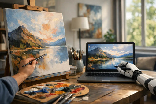 AI ondersteunde schilderkunst uitgelegd