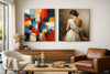 Abstracte kunst versus figuratieve kunst