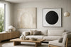 Welke kunst past bij een minimalistisch interieur?