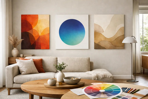Kleurpsychologie in wandkunst uitgelegd