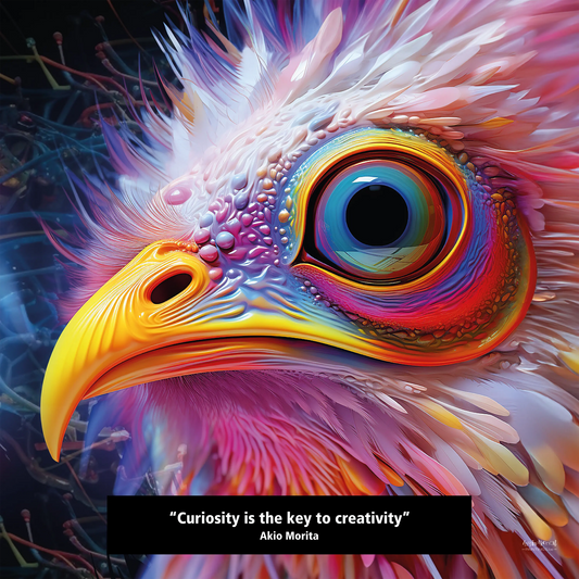 Curiosity is the key to creativity